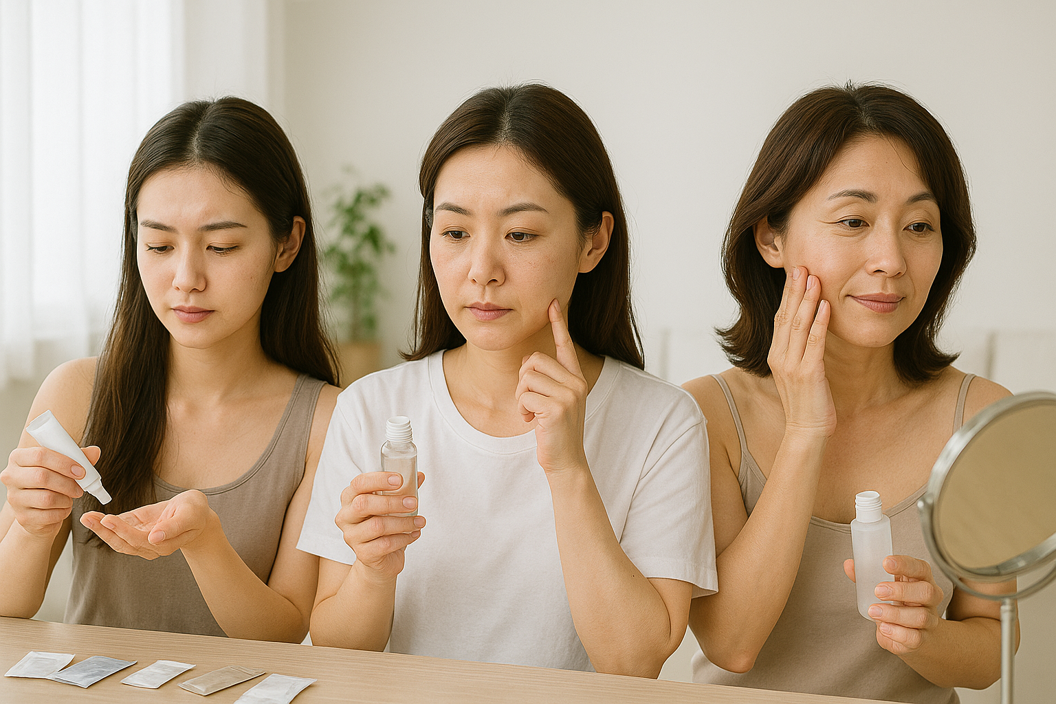 失敗しない！年代別トライアルコスメ選び完全ガイド【20代から40代まで】肌悩みに合わせた最適なエイジングケア