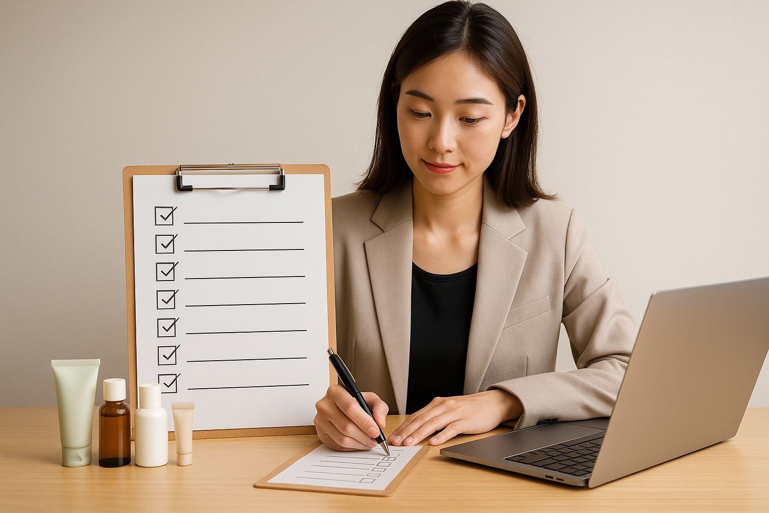 忙しい会社員必見！費用対効果抜群のトライアルコスメ完全チェックリスト【10の質問で解決】