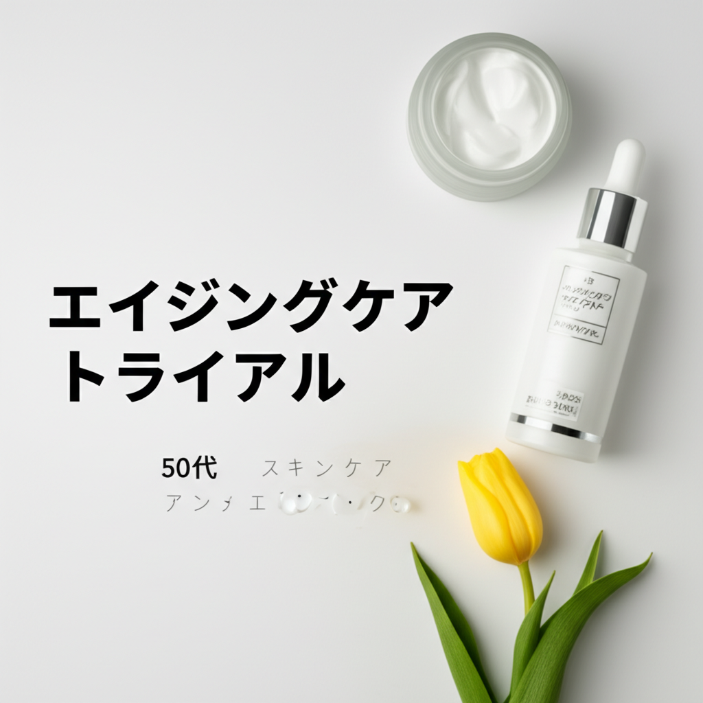 【完全ガイド】50代のためのエイジングケア トライアルセット徹底比較！効果的な選び方と実際の使用体験で分かった驚きの結果